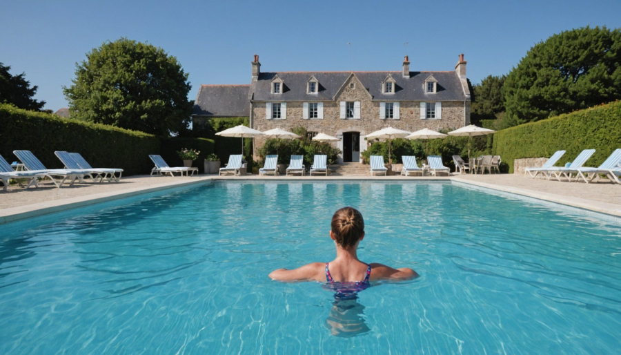 Les bienfaits d’un séjour avec piscine en bretagne sud pour toute la famille